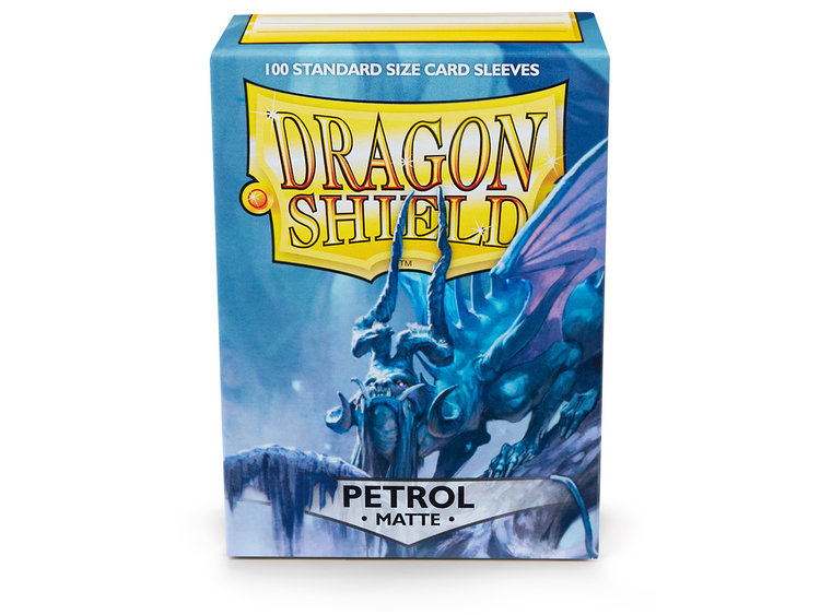 DRAGON SHIELD 100 CT SLEEVES MATTE PETROL
