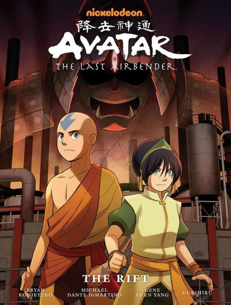 DARK HORSE COMICS AVATAR LAST AIRBENDER RIFT LIBRARY ED HC