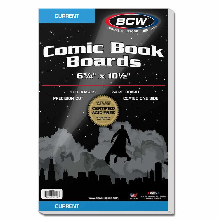BCW CURRENT BOARDS  100CT