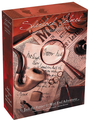 ASMODEE SHERLOCK HOLMES CONSULTING DETECTIVE JACK THE RIPPER AND WEST END ADVENTURES