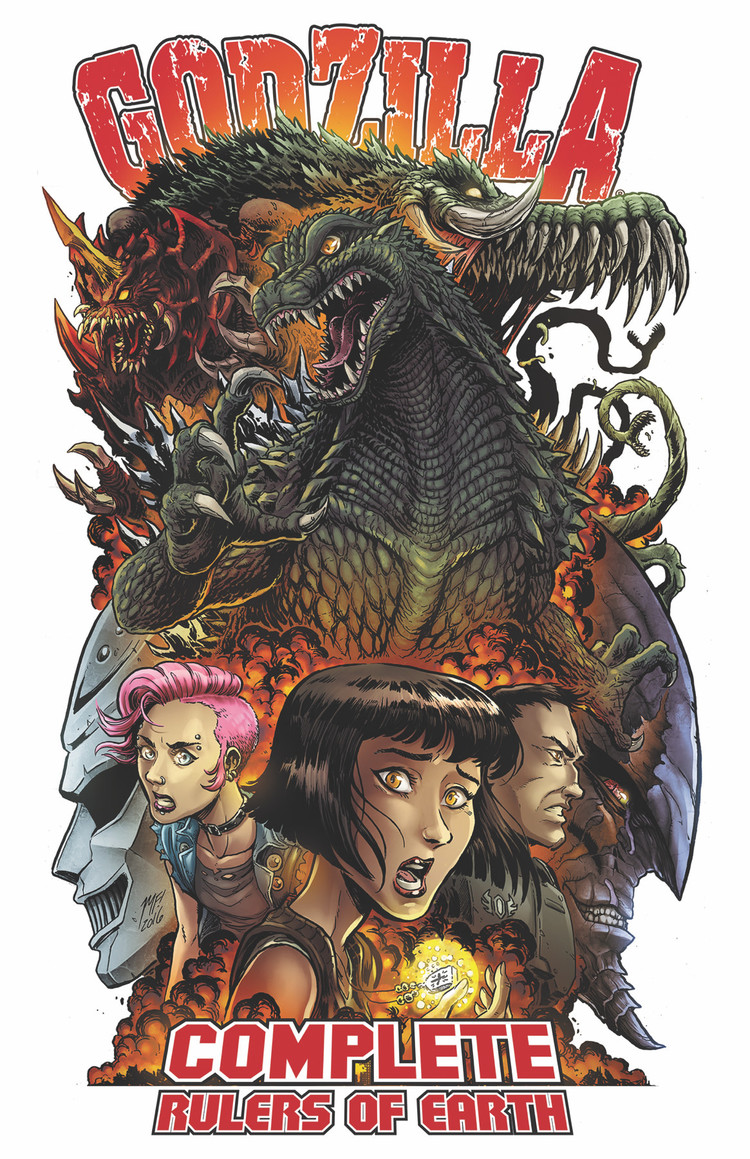 IDW PUBLISHING GODZILLA COMP RULERS OF EARTH TP VOL 01