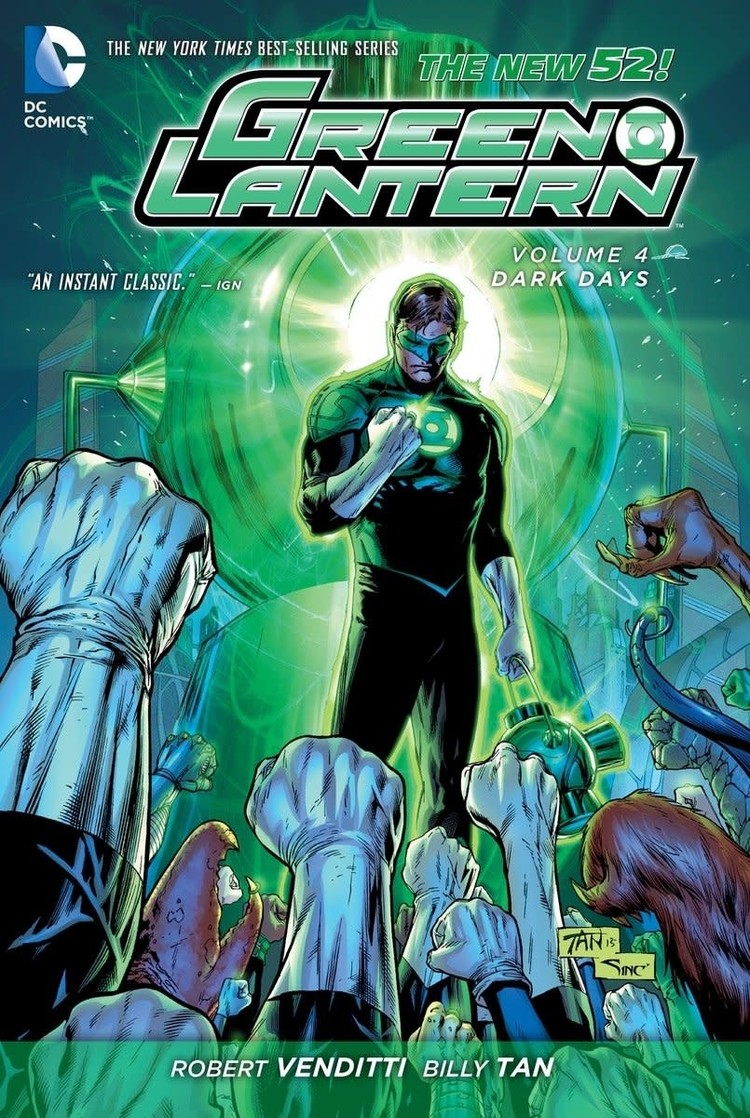 DC COMICS GREEN LANTERN HC VOL 04 DARK DAYS