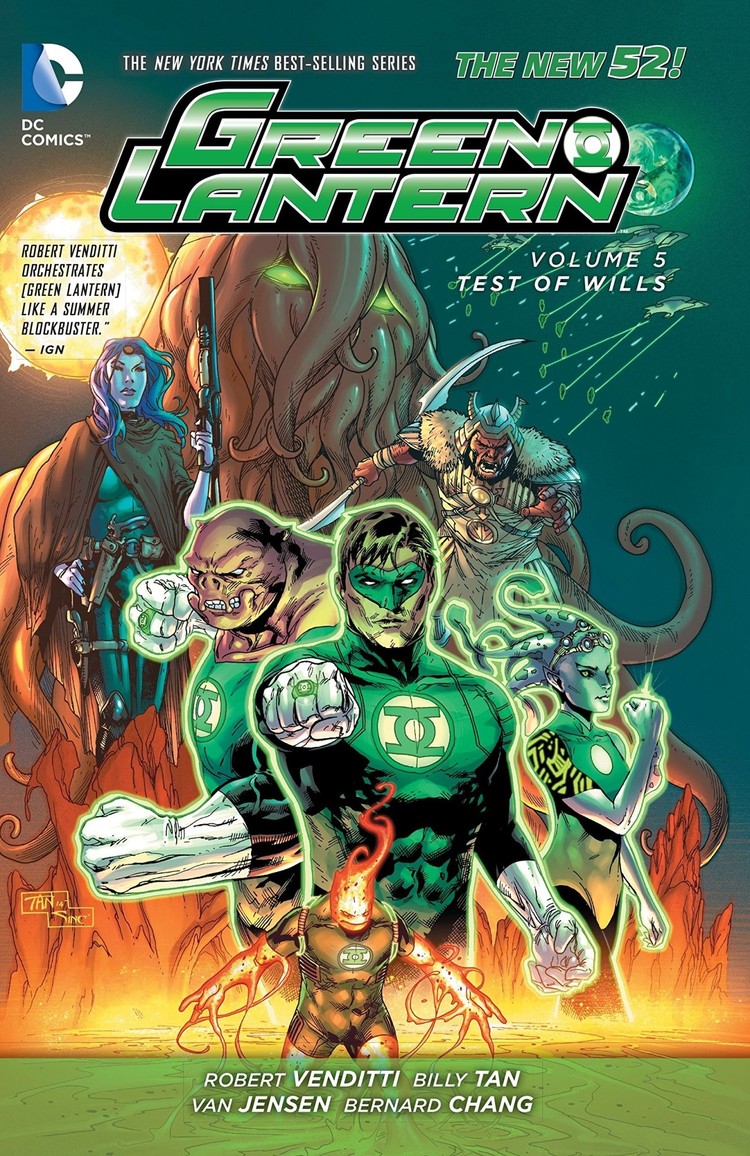 DC COMICS GREEN LANTERN HC VOL 05 TEST OF WILL
