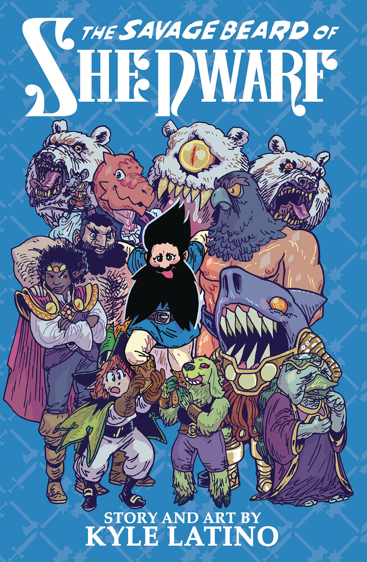 ONI PRESS INC. SAVAGE BEARD OF SHE DWARF GN