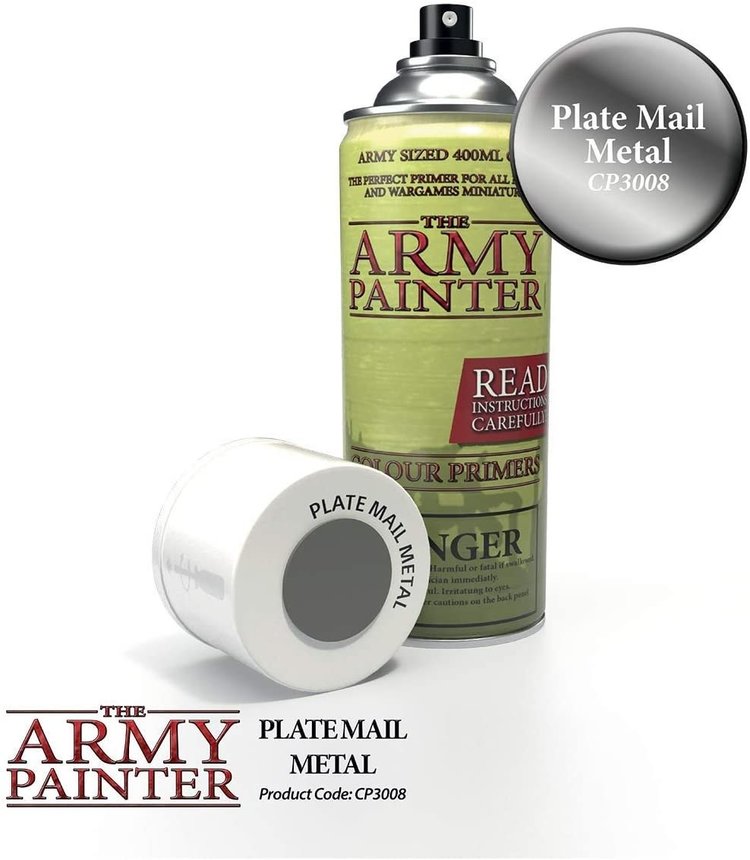 THE ARMY PAINTER ARMY PAINTER COLOR PRIMER PLATE MAIL METAL