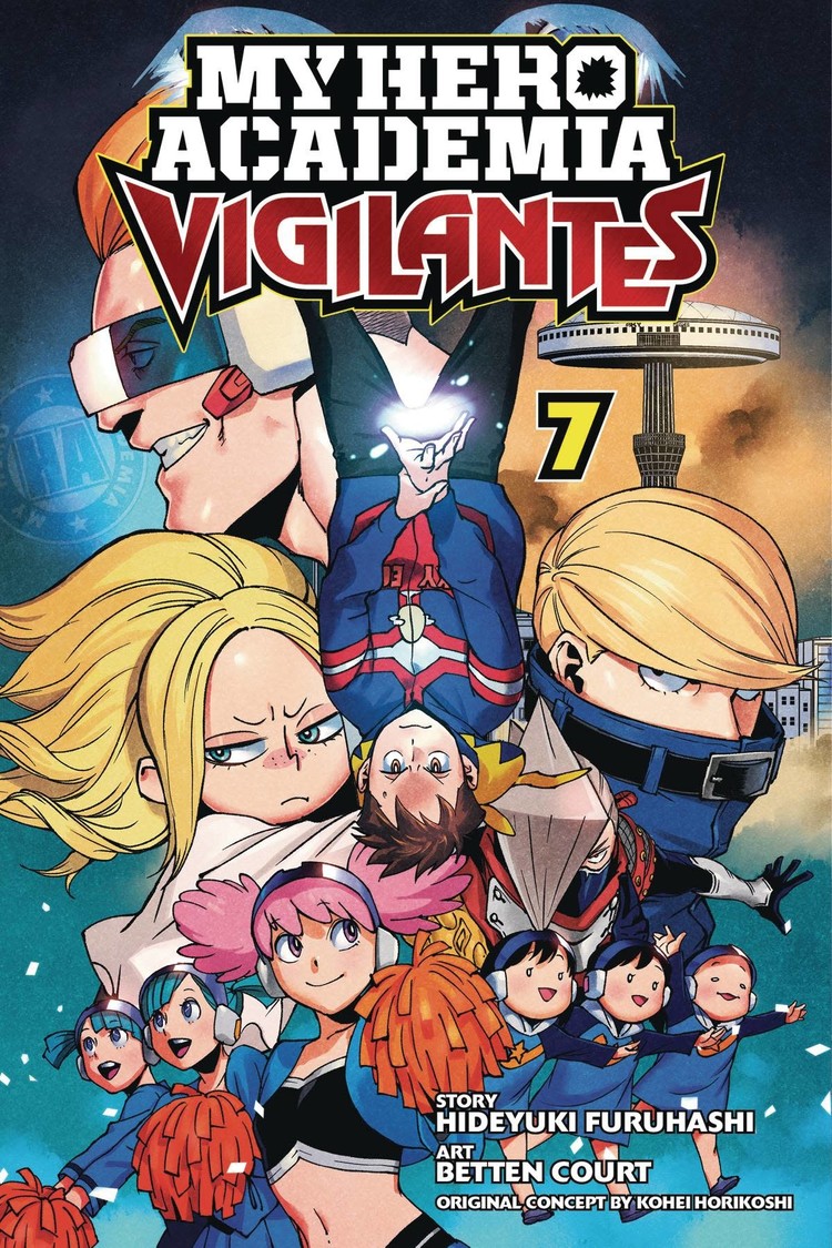 VIZ MEDIA LLC MY HERO ACADEMIA VIGILANTES GN VOL 07