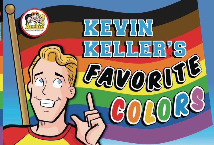 ARCHIES KEVIN KELLERS FAVORITE COLORS BOARD BOOK