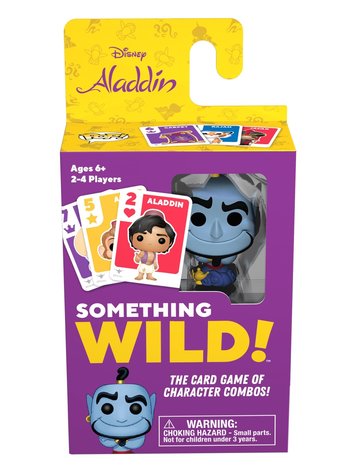 FUNKO SOMETHING WILD! CARD GAME ALADDIN