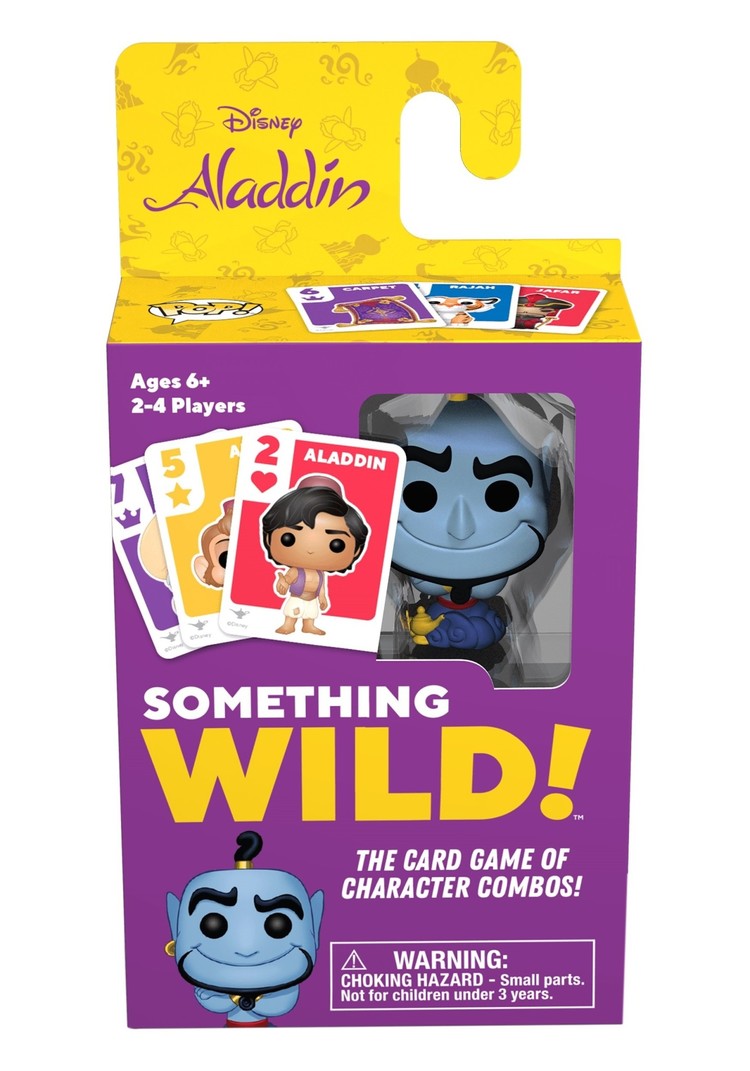 FUNKO SOMETHING WILD! CARD GAME ALADDIN