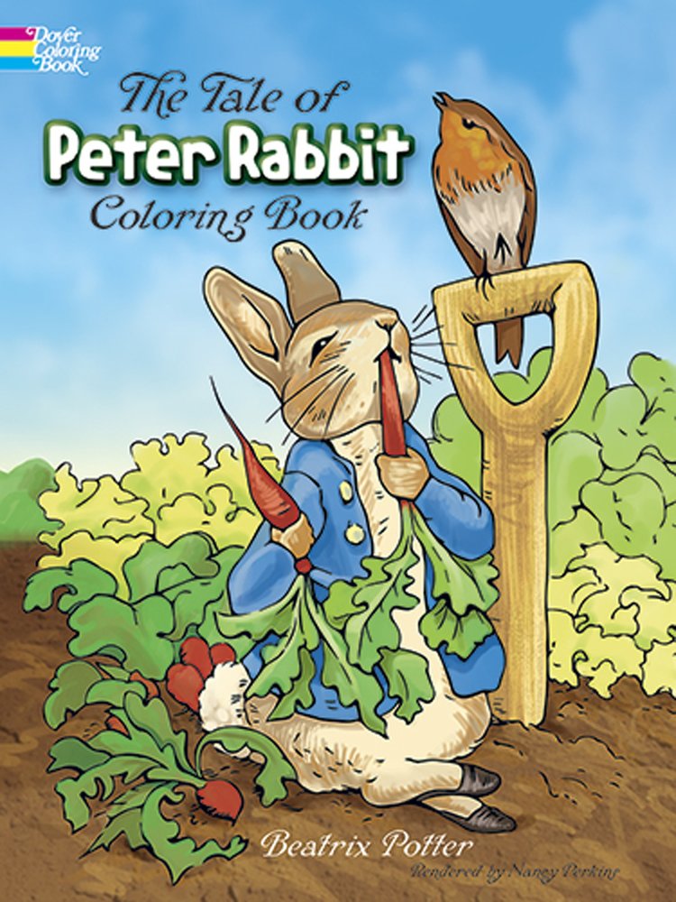 DOVER PUBLICATIONS THE TALE OF PETER RABBIT COLORING BOOK