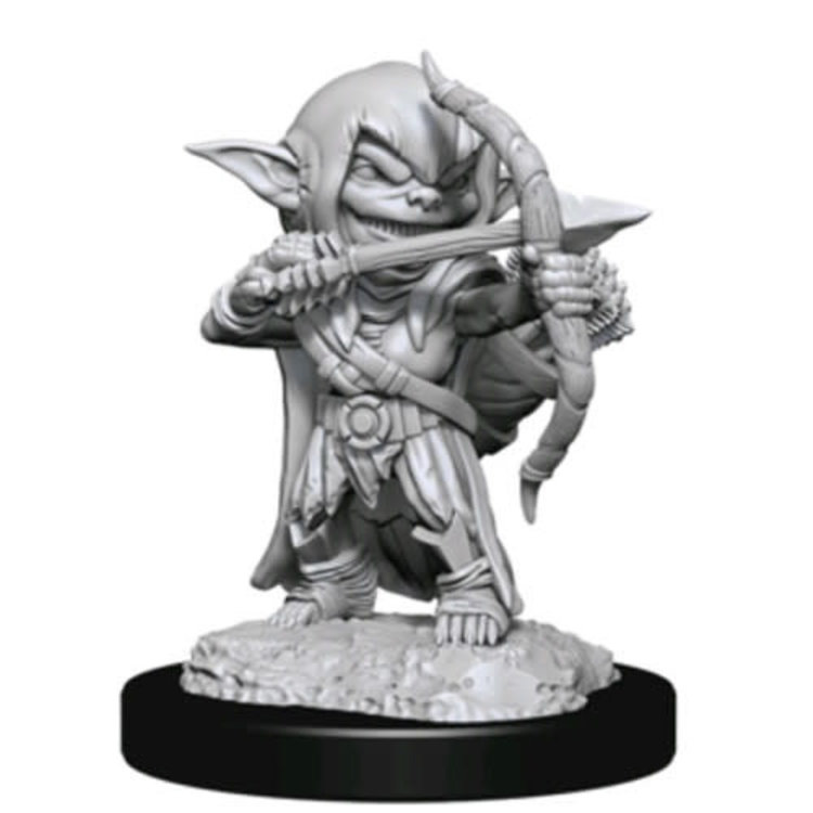 WIZKIDS DEEP CUTS UNPAINTED MINIS FEMALE GOBLIN ROGUE W13