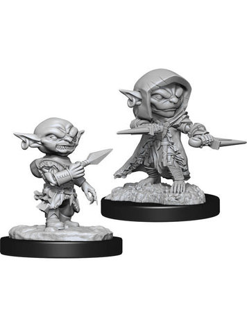 WIZKIDS DEEP CUTS UNPAINTED MINIS MALE GOBLIN ROGUE W13