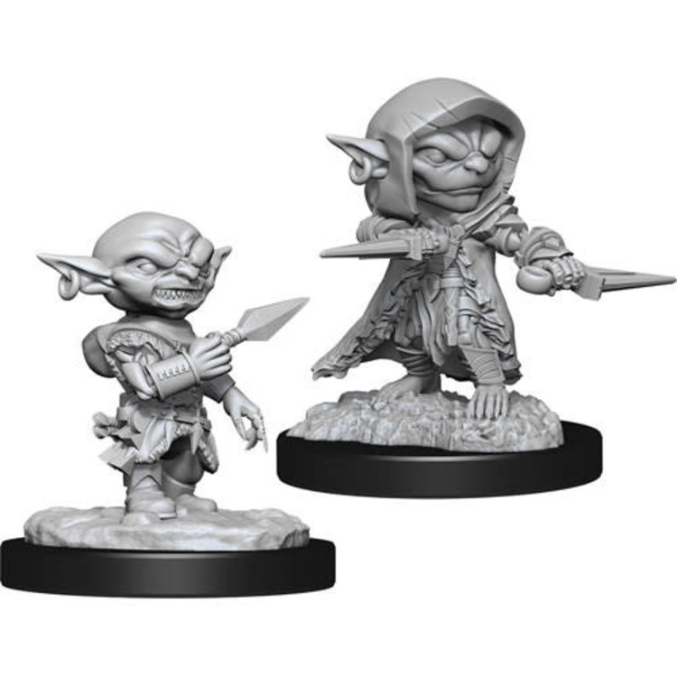 WIZKIDS DEEP CUTS UNPAINTED MINIS MALE GOBLIN ROGUE W13