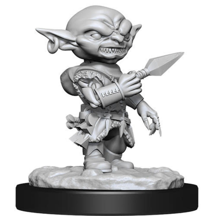 WIZKIDS DEEP CUTS UNPAINTED MINIS MALE GOBLIN ROGUE W13