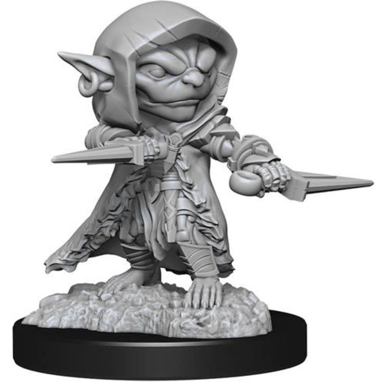 WIZKIDS DEEP CUTS UNPAINTED MINIS MALE GOBLIN ROGUE W13