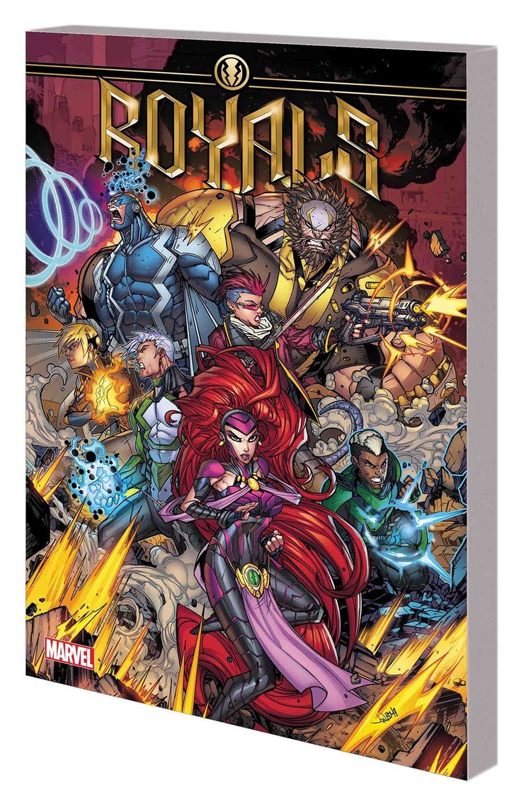 MARVEL COMICS ROYALS TP VOL 01 BEYOND INHUMAN