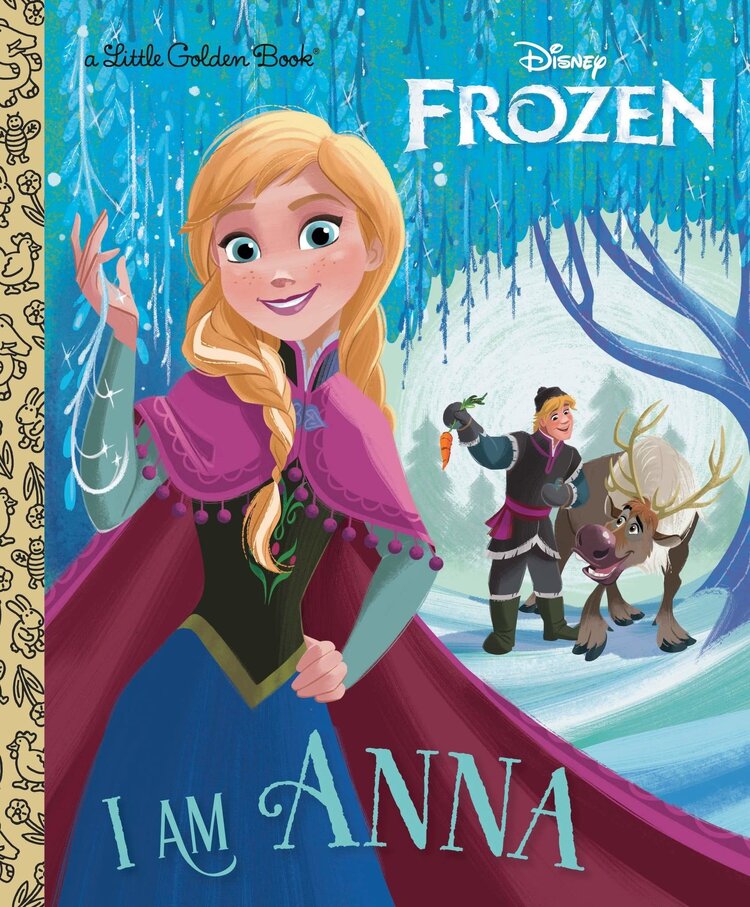 GOLDEN BOOKS I AM ANNA LITTLE GOLDEN BOOK HC
