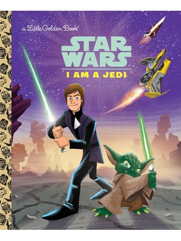GOLDEN BOOKS STAR WARS I AM A JEDI LITTLE GOLDEN BOOK