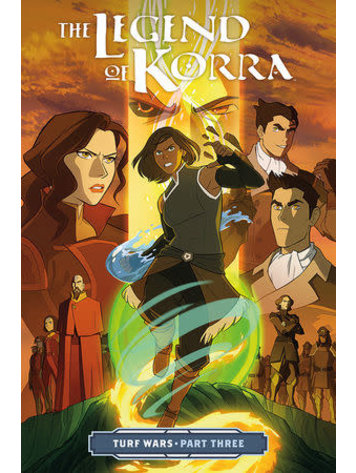 DARK HORSE COMICS LEGEND OF KORRA TP VOL 03 TURF WARS PT 3