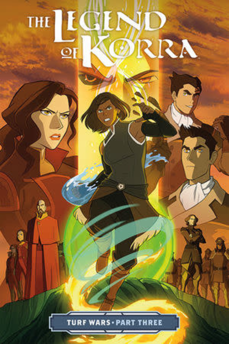DARK HORSE COMICS LEGEND OF KORRA TP VOL 03 TURF WARS PT 3