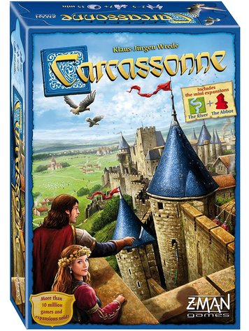 Z-MAN GAMES INC CARCASSONNE NEW EDITION