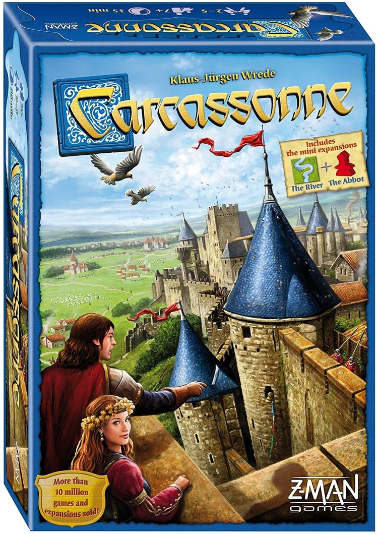 Z-MAN GAMES INC CARCASSONNE NEW EDITION