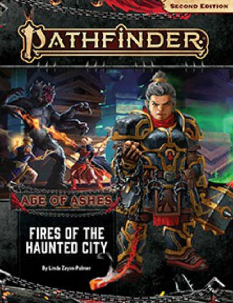 PAIZO PUBLISHING PATHFINDER ADVENTURE PATH FIRES OF THE HAUNTED CITY