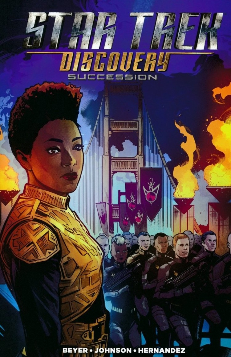 BOOM! STUDIOS STAR TREK DISCOVERY SUCCESSION TP