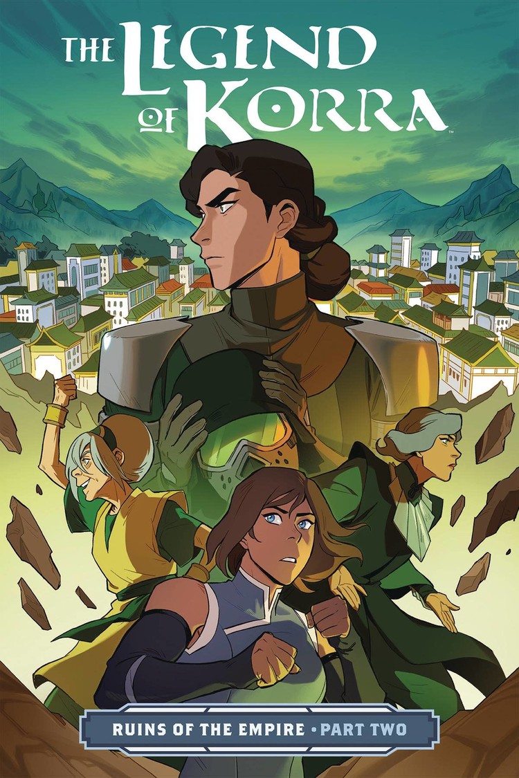 DARK HORSE COMICS LEGEND OF KORRA TP PART 02 RUINS OF EMPIRE