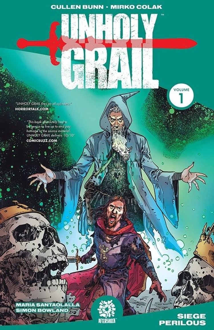 AFTERSHOCK COMICS UNHOLY GRAIL TP VOL 01