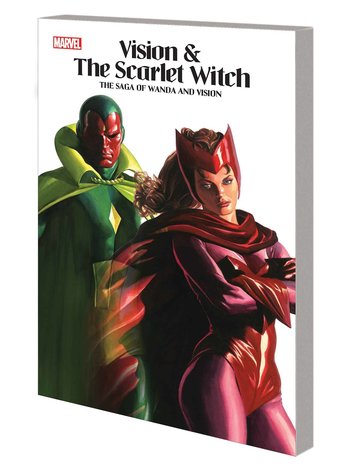 MARVEL COMICS VISION & SCARLET WITCH TP SAGA WANDA & VISION