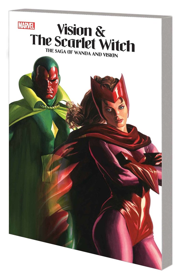 MARVEL COMICS VISION & SCARLET WITCH TP SAGA WANDA & VISION