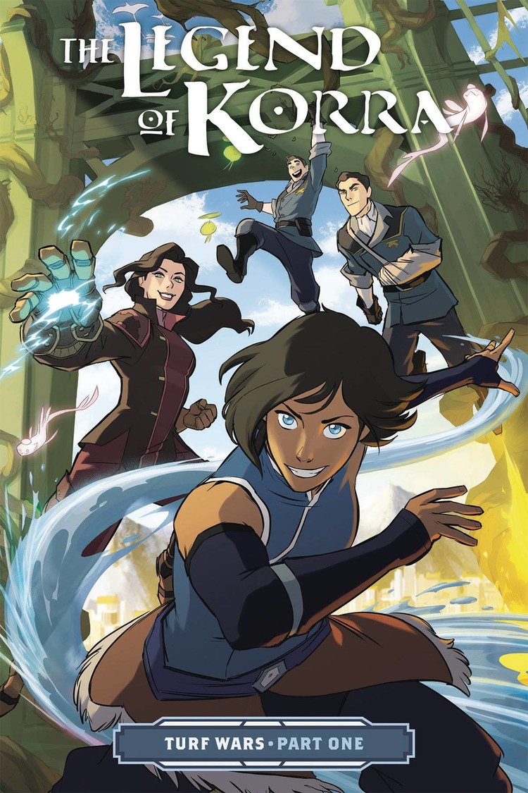 DARK HORSE COMICS LEGEND OF KORRA TP VOL 01 TURF WARS PT 1