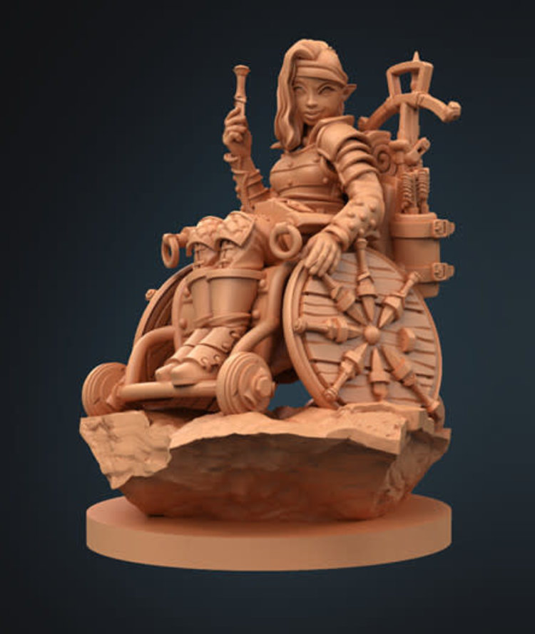 DUNGEONS AND DIVERSITY MINI HALF ELF ROGUE