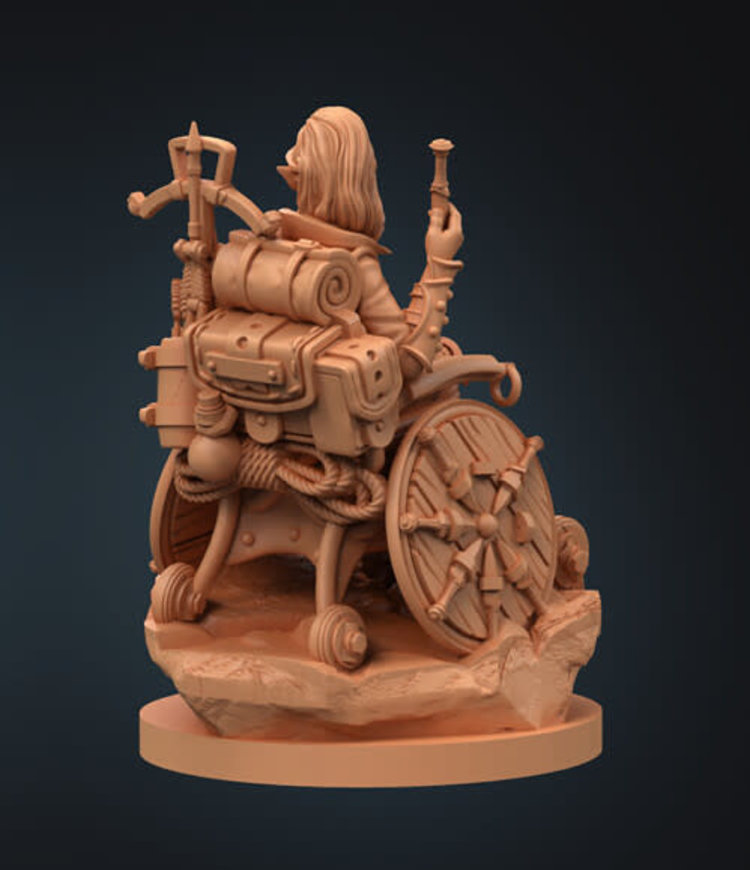 DUNGEONS AND DIVERSITY MINI HALF ELF ROGUE