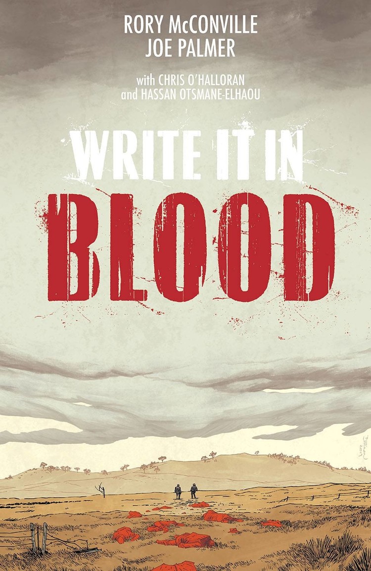 IMAGE COMICS WRITE IT IN BLOOD TP
