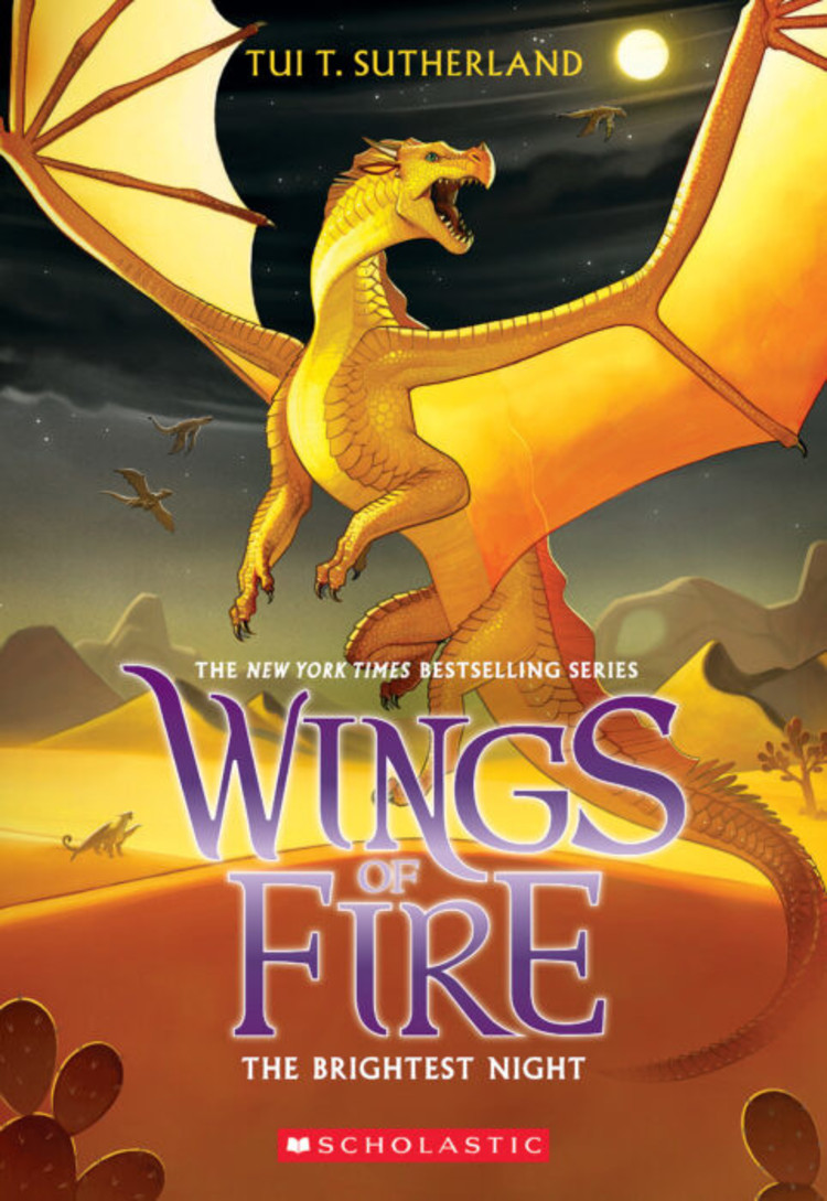 SCHOLASTIC INC. WINGS OF FIRE NOVEL BOOK 05 THE BRIGHTEST NIGHT