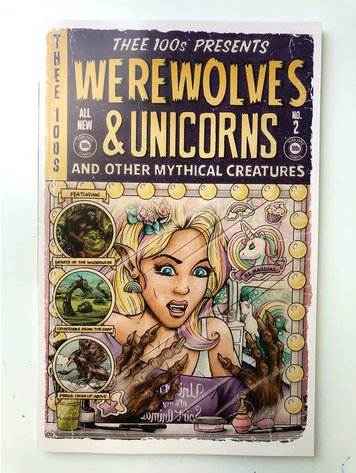 THEE 100'S PRESENTS WEREWOLVES & UNICORNS TP VOL 02