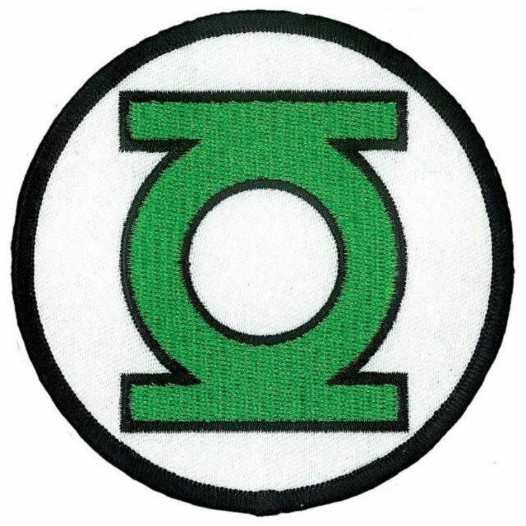 Ata-boy GREEN LANTERN LOGO IRON-ON PATCH