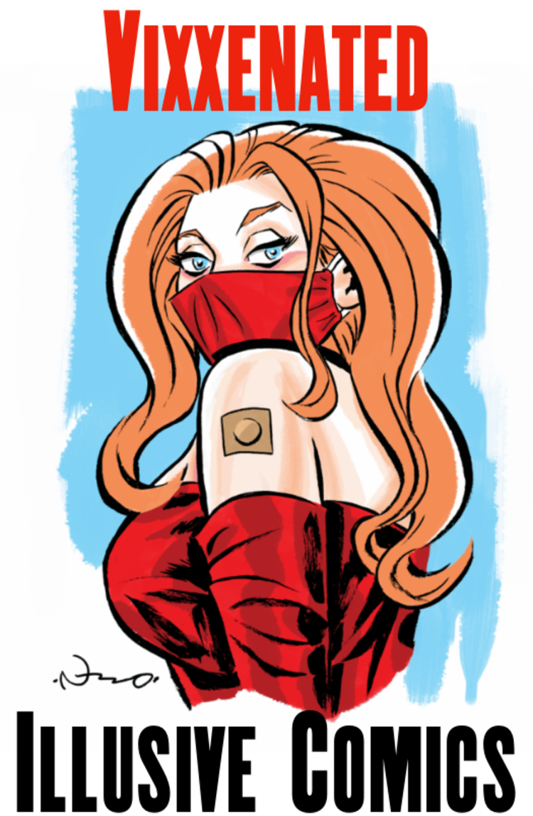 ILLUSIVE COMICS & GAMES VIXXENATED ENAMEL PIN