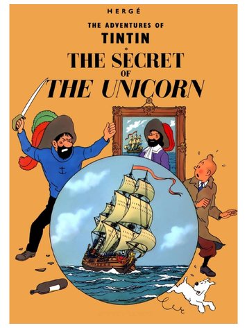 LITTLE BROWN & COMPANY TINTIN VOL 09 THE SECRET OF THE UNICORN TP