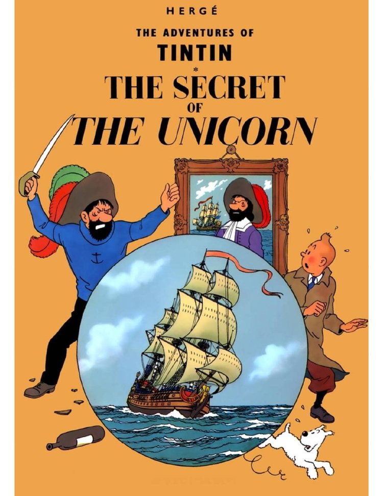 LITTLE BROWN & COMPANY TINTIN VOL 09 THE SECRET OF THE UNICORN TP