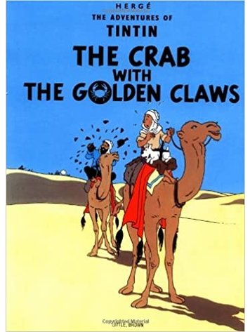 LITTLE BROWN & COMPANY TINTIN VOL 07 CRAB WITH THE GOLDEN CLAWS TP