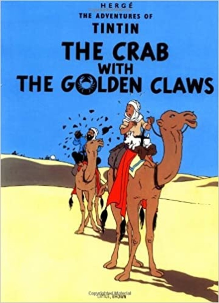 LITTLE BROWN & COMPANY TINTIN VOL 07 CRAB WITH THE GOLDEN CLAWS TP