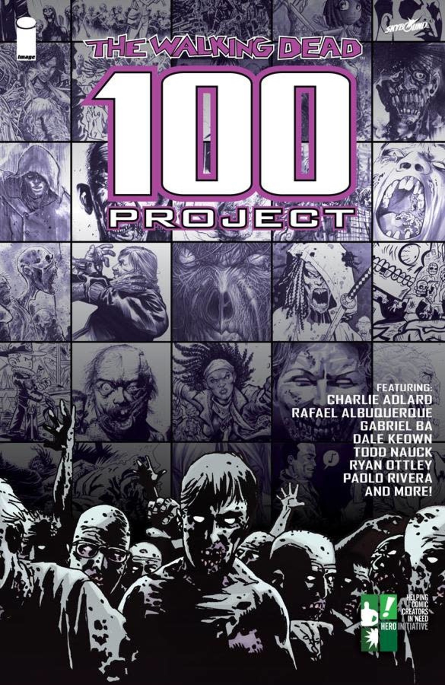 IMAGE COMICS WALKING DEAD 100 PROJECT TP - Illusive Comics