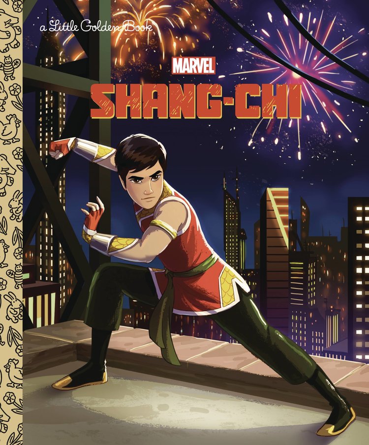 GOLDEN BOOKS SHANG CHI LITTLE GOLDEN BOOK