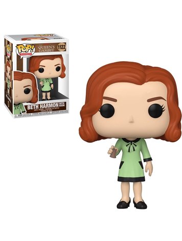 FUNKO POP FUNKO THE QUEEN'S GAMBIT BETH HARMON W/ ROOK