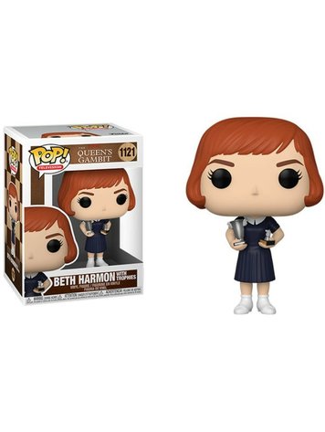FUNKO POP FUNKO THE QUEEN'S GAMBIT BETH HARMON W/ TROPHIES