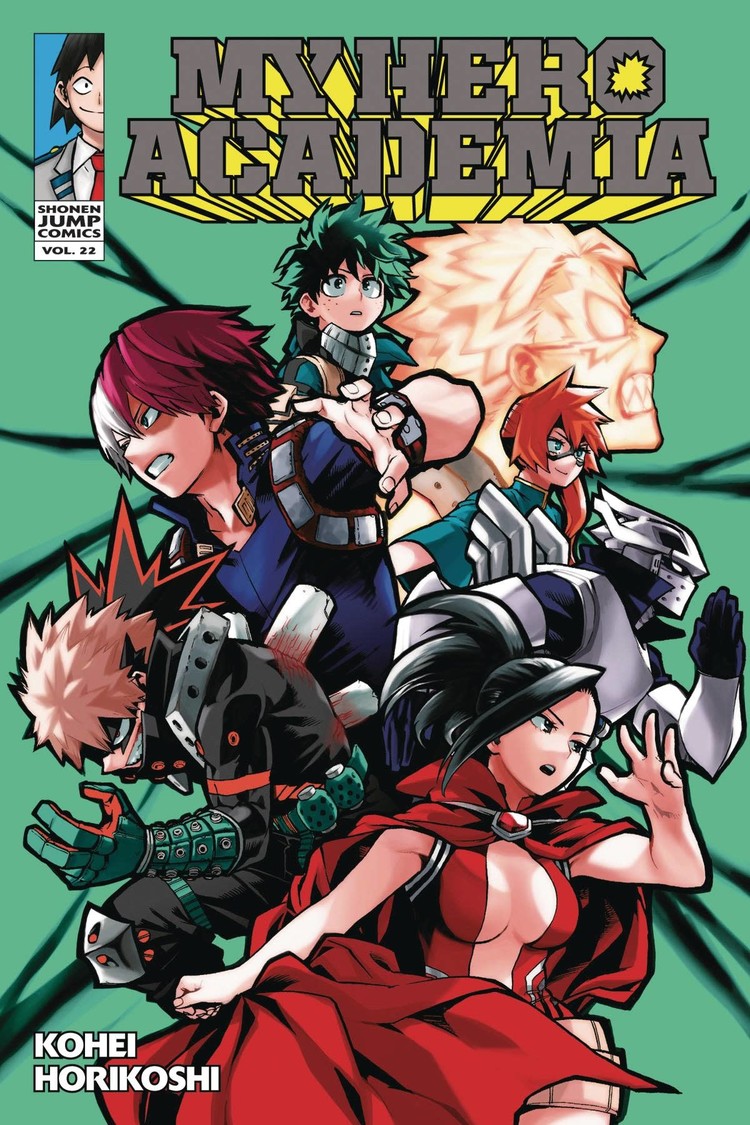 VIZ MEDIA LLC MY HERO ACADEMIA GN VOL 22