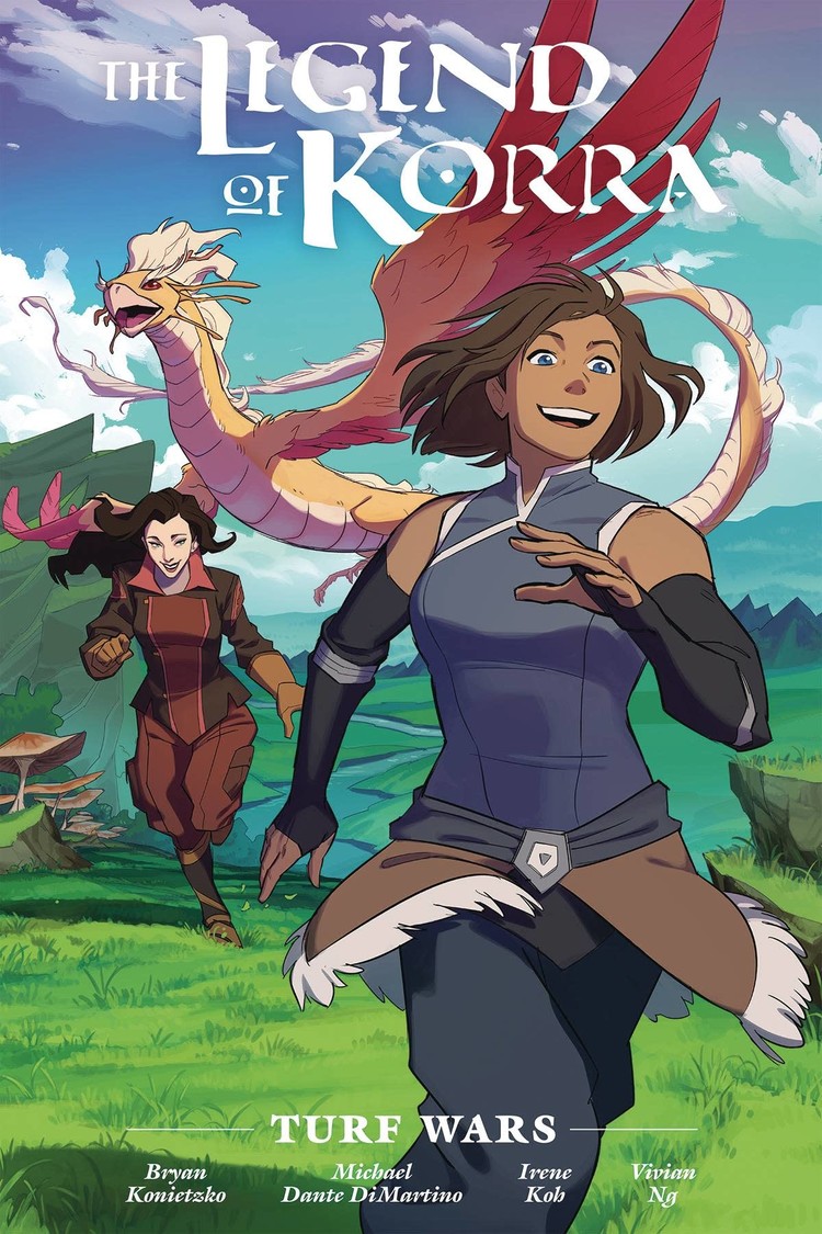 DARK HORSE COMICS LEGEND OF KORRA TURF WARS LIBRARY ED HC